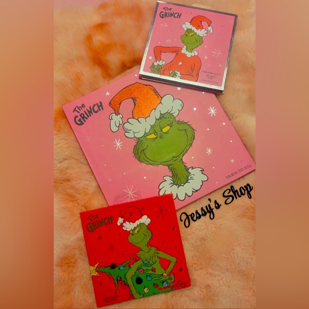 The Grinch Pink and Red Palette Set